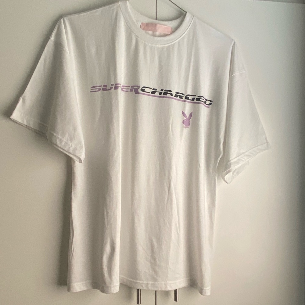 LIMITED ADDITION SUPER CHARGE PLAYBOY T-SHIRT*NEW*